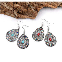 Load image into Gallery viewer, Beads Dangle Earrings for Women Drop Earring Handmade Bohemian Teardrop Earrings
