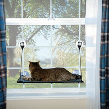 Load image into Gallery viewer, K&amp;H Pet Products EZ Mount Window Kitty Sill Gray 12" x 23"
