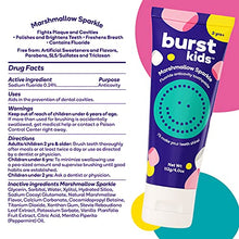Load image into Gallery viewer, BURSTkids Marshmallow Sparkle Anticavity Fluoride Children’s Toothpaste, Safe, Effective, Gentle, Tasty Marshmallow Toothpaste for Kids Ages 3+, Vegan, SLS &amp; Gluten Free (4.0oz), 2 Pack
