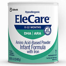Load image into Gallery viewer, EleCare Hypoallergenic Formula, Complete Nutrition For Severe Food Allergies, Amino Acid-based Infant Formula, 14.1 oz, 1 Count
