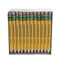 Load image into Gallery viewer, Dixon Ticonderoga Company Golf Pencil, Ticonderoga, 3.5", 72/Box, Yellow (DIX13472)
