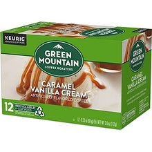 Load image into Gallery viewer, Green Mountain Coffee Roasters Caramel Vanilla Cream Keurig K-Cup Coffee, 12 ct
