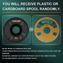 Load image into Gallery viewer, OVERTURE Silk Filament PLA 1.75mm Clog-Free Shiny 3D Printer Consumables, 1kg Spool (2.2lbs), Dimensional Accuracy +/- 0.03 mm, Fit Most FDM Printer,Silk Copper
