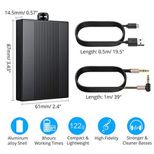 Load image into Gallery viewer, Proster Headphone Amplifier 3.5mm HiFi Audio Amp Supports Impedance 16-150Ω Portable DAC Amp Rechargeable Earphone Amplifier for iPhone iPod MP3 MP4 Digital Player Computer
