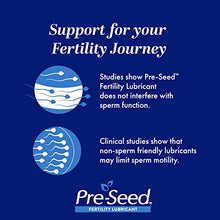 Load image into Gallery viewer, Pre-Seed Fertility Friendly Lubricant, Lube for Women Trying To Conceive
