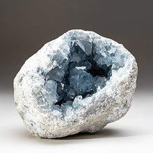 Load image into Gallery viewer, Astro Gallery of Gems Blue Celestite Cluster Geode from Sankoany, Ketsepy Mahajanga, Madagascar (5.8 lbs) - BC62
