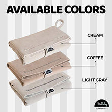 Load image into Gallery viewer, MoBaby Portable Changing Pad, Luxurious Soft-as-Suede Change Clutch, Oeko-TEX Certified, Machine Washable, Chic &amp; Cushioned for Baby, Infant, Newborn, Cream Color
