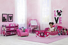 Load image into Gallery viewer, Delta Children Interactive Wood Toddler Bed, Disney Minnie Mouse
