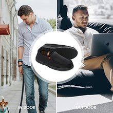 Load image into Gallery viewer, COASIS Men's Moccasin Slipper Memory Foam House Shoe Anti-Slip Sole Indoor Outdoor
