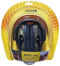 Load image into Gallery viewer, Howard Leight by Honeywell Impact Sport Sound Amplification Electronic Shooting Earmuff, Classic Green (R-01526)
