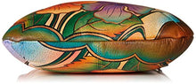 Load image into Gallery viewer, Anna Anuschka Slim Crossbody Bag | Genuine Leather | Antique Hibiscus

