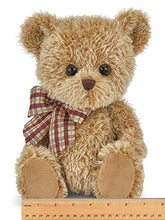 Load image into Gallery viewer, Bearington Baby Shaggy Brown Plush Stuffed Animal Teddy Bear, 11 inches
