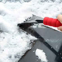 Load image into Gallery viewer, Ice Scraper for Car Windshield with Foam Handle 2 Pack Snow Scraper Heavy-Duty Frost and Snow Removal Tool for Window - No Scratch(2 Pack RED)
