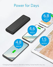 Load image into Gallery viewer, Portable Charger Anker PowerCore 20100mAh - Ultra High Capacity Power Bank with 4.8A Output and PowerIQ Technology, External Battery Pack for iPhone, iPad &amp; Samsung Galaxy &amp; More (Black) (A1271)
