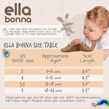 Load image into Gallery viewer, Ella Bonna Oxford Baby Boy Shoes, Rubber Sole, Leather Baby Shoes, Toddler Girl Baby Walking Shoes, Newborn Infant Mini Kids Crib Baby Moccasins (Taba, US 4)
