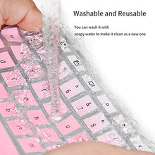 Load image into Gallery viewer, Keyboard Cover for Lenovo ideapad 3 15.6/Lenovo IdeaPad 320 330 330s 340s 520 720s 130 S145 L340 S340 15.6 inch/2019 Lenovo IdeaPad 15.6/Lenovo IdeaPad 320 330 17.3 inch Skin, Gradual Pink
