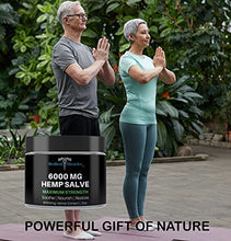 Load image into Gallery viewer, Medical Miracles Hemp 6000 Mg Maximum Strength Healing Salve | Ideal for Hips, Joints, Neck, Back, Elbows, Fingers, Hands, and Knees Made in USA
