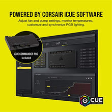 Load image into Gallery viewer, Corsair Hydro X Series XH305i Hardline Water Cooling Kit with/incl XC7 CPU Water Block, XR5 360mm Radiator, XD5 Pump Res and iCUE QL120 RGB Fans
