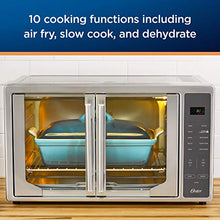 Load image into Gallery viewer, Oster Air Fryer Countertop Toaster Oven, French Door and Digital Controls,Stainless Steel, Extra Large, 42 L
