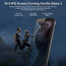 Load image into Gallery viewer, Blackview BV5500 pro- Rugged Cell Phone Unlocked 4G LTE (AT&amp;T/T-Mobile), 5.5 inch FHD+, 4400mAh Battery, 3GB RAM+16GB Memory, Android 9 Rugged Phone, IP68 Waterproof Outdoor Smartphone, Dual SIM/NFC
