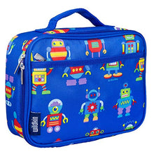Load image into Gallery viewer, Wildkin Insulated Lunch Box for Boys and Girls, Perfect Size for Packing Hot or Cold Snacks for School and Travel, Mom's Choice Award Winner, BPA-Free, Olive Kids (Robots)
