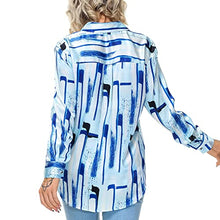 Load image into Gallery viewer, Masoudka Blouses for Women Fashion 2022 Long Sleeve Trendy Button Down Shirts Blouses and Tops for Women XS-3XL 030807-XS
