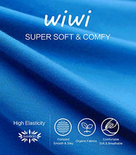 Load image into Gallery viewer, WiWi Soft Bamboo Nightgowns for Women Sleeveless Racerback Pajamas Chemise Nightgown Plus Size Sleepshirts S-4X, Bright Blue, Large
