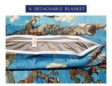 Load image into Gallery viewer, SHYZ EMF Protection Blanket - Radiation Shielding Office Rest blanket Organic Anti-Radiation (Silver ion cloth liner)
