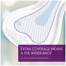 Load image into Gallery viewer, Poise Overnight Incontinence Pads, Ultimate Absorbency, 72 Count (2 Packs of 36) (Packaging May Vary)
