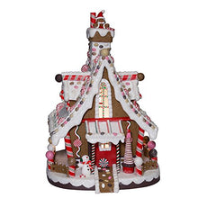 Load image into Gallery viewer, Kurt Adler 12-Inch Lighted Christmas Gingerbread House
