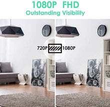 Load image into Gallery viewer, Dog Camera-1080P FHD Pet Camera with Phone App, Pan/Tilt/ Zoom Puppy Camera with 2-Way Audio, AI Human Detection, Night Vision Cloud Storage / TF Card Work with Alexa Wireless Security Camera for Home
