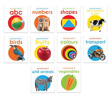Load image into Gallery viewer, My First Library : Boxset of 10 Board Books for Kids
