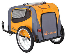 Load image into Gallery viewer, Schwinn Rascal Bike Pet Trailer, For Small and Large Dogs, Small, Orange
