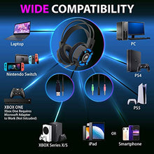 Load image into Gallery viewer, Fosmon Dual Controller Charger with 2 Rechargeable Batteries and Gaming Headset with Mic Compatible with Xbox One/One X/One S Elite (Not for Xbox Series X/S 2020) Controllers
