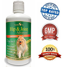 Load image into Gallery viewer, Concentrated Liquid Glucosamine for Dogs ? Advanced Hip and Joint Supplement with Chondroitin, MSM, Hyaluronic Acid and More ? Safe &amp; Natural Arthritis Pain Relief for Dogs ? 32 oz Bottle ? Made in USA! ?!
