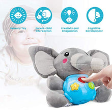 Load image into Gallery viewer, Toy Life Plush Elephant Baby Toys - Newborn Baby Musical Toys for Baby 0 to 36 Months &amp; Soft Dinosaur Pull Back Cars for Toddlers 1-3 Baby Car Toy Soft Pull Back Vehicles Dinosaur Toys for Tod
