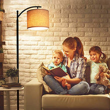 Load image into Gallery viewer, Tomshine Floor Lamp, Modern Floor Lamp Standing Industrial Arc Light with Hanging Lamp Shade, LED Floor Lamp for Living Room,Bedroom

