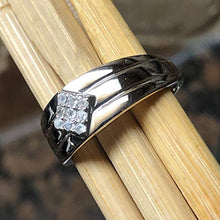 Load image into Gallery viewer, Natural Rainbow Moonstone 925 Solid Sterling Silver Men's Ring Size 8, 9, 10, 11, 12
