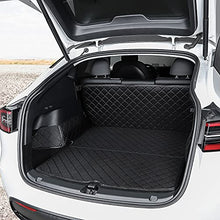 Load image into Gallery viewer, ThinSGO Tesla Model Y Trunk Pet Mat Waterproof Cargo Liner for Dogs Rear Seat Cover for Tesla Model Y
