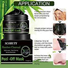 Load image into Gallery viewer, Peel Off Face Mask,Blackhead Mask,Blackhead Remover Mask,Charcoal Peel Off Face Mask,Purifying Face Mask,Deep Cleansing Pore Refining Face Mask
