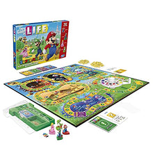 Load image into Gallery viewer, Hasbro Gaming The Game of Life: Super Mario Edition Board Game for Kids Ages 8 and Up, Play Minigames, Collect Stars, Battle Bowser
