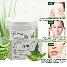 Load image into Gallery viewer, Blackhead Remove Masks, Peel Off Mask, Aloe Vera Face Mask, Blackhead Mask, Acne Killer Deep Cleansing Blackhead Crystal Mask, 100g
