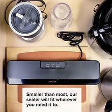 Load image into Gallery viewer, Anova Culinary ANVS01-US00 Anova Precision Vacuum Sealer, Includes 10 Precut Bags, For Sous Vide and Food Storage
