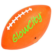Load image into Gallery viewer, GlowCity Light Up Football-Official Size-High Bright LED Lights-Perfect Glow in The Dark Football-Extra Batteries Included
