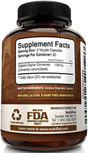 Load image into Gallery viewer, NutriFlair Ceylon Cinnamon (Made with Organic Ceylon Cinnamon) 1200mg per Serving, 120 Capsules - Healthy Blood Sugar Support, Joint Support, Anti-inflammatory &amp; Antioxidant - True Sri Lanka Cinnamon
