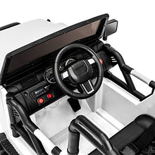 Load image into Gallery viewer, Best Choice Products Kids 12V Ride On Truck w/ Remote Control, 3 Speeds, LED Lights, AUX, White

