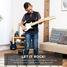Load image into Gallery viewer, Best Choice Products 30in Kids Electric Guitar Beginner Starter Kit w/ 5W Amplifier, Strap, Case, Strings, Picks - Black
