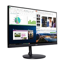 Load image into Gallery viewer, Acer CB242Y bir 23.8" Full HD (1920 x 1080) IPS Zero Frame Home Office Monitor with AMD Radeon Free Sync - 1ms VRB, 75Hz Refresh, Height Adjustable Stand with Tilt &amp; Pivot (HDMI &amp; VGA ports),Black
