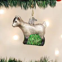 Load image into Gallery viewer, Old World Christmas Farm Animals Glass Blown Ornaments for Christmas Tree,Pygmy Goat
