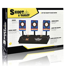 Load image into Gallery viewer, Cool Toys for Boys Age 5-13, Tesoky Nerf Gun Targets Shooting Digital target for Boys Age 5-13 Outdoor Toys Stocking Stuffers for 5-13 Year Old Boys Best Gifts Xmas Gifts for 5-13 Year Old Kids Boys
